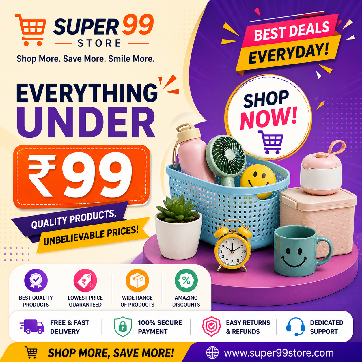 Super 99 Store promo